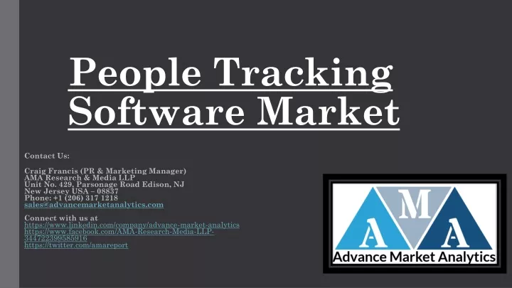 people tracking software market