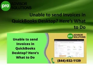 unable to send invoices in quickbooks desktop here s what to do