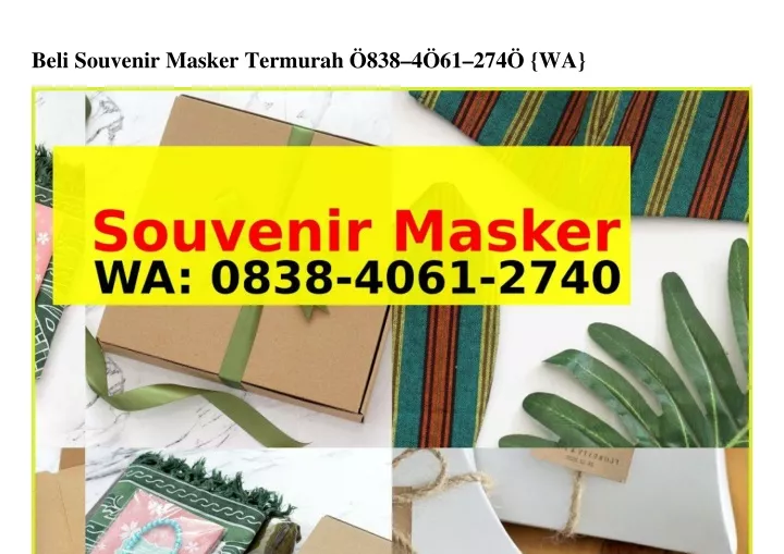 beli souvenir masker termurah 838 4 61 274 wa