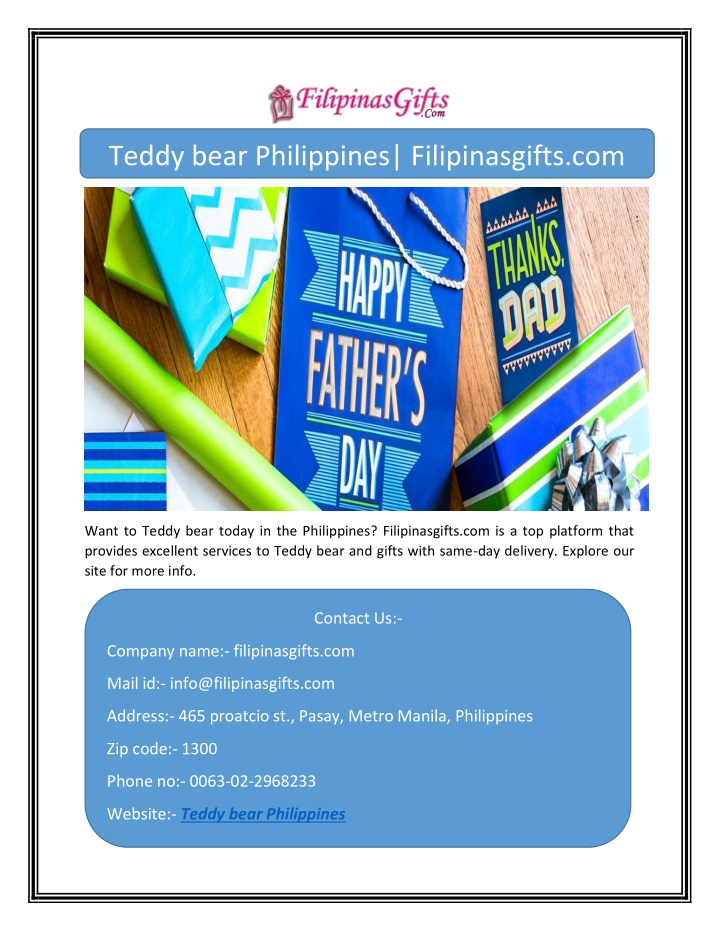 teddy bear philippines filipinasgifts com