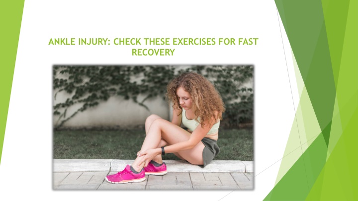 ankle injury check these exercises for fast recovery