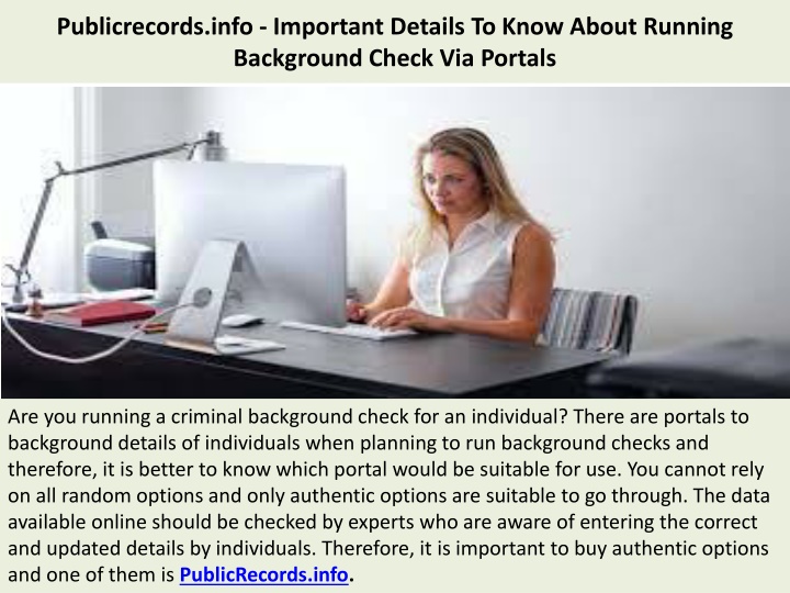 publicrecords info important details to know about running background check via portals