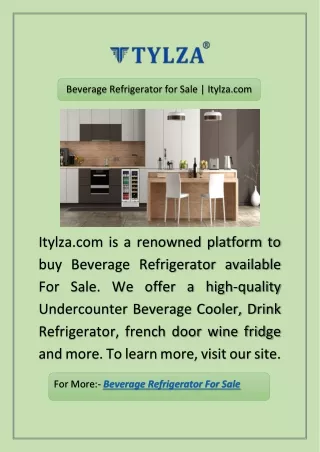 Beverage Refrigerator for Sale | Itylza.com