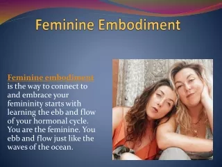 Feminine Embodiment