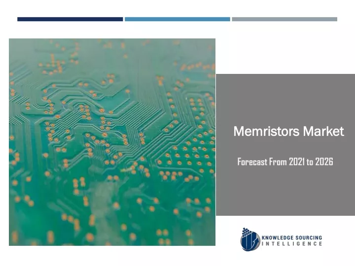 memristors market forecast from 2021 to 2026