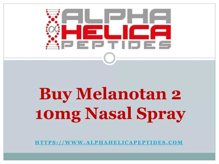 buy melanotan 2 10mg nasal spray