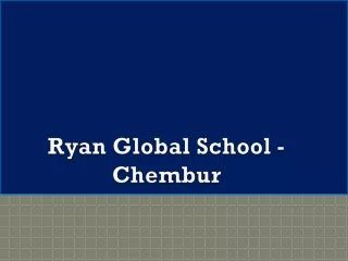 CBSE Schools in Pune - Ryan International Academy