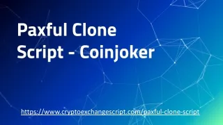 Paxful Clone Script-Coinjoker