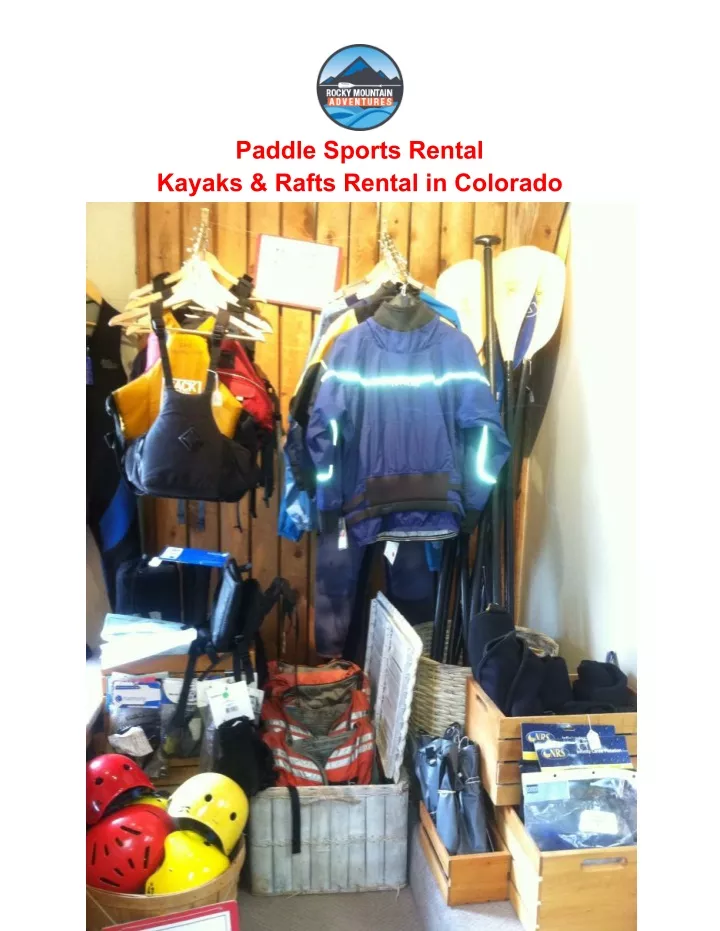 paddle sports rental kayaks rafts rental