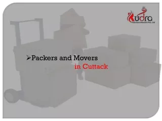 Packers and movers in Cuttack