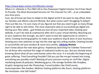 https www dope review com lifesuite review what