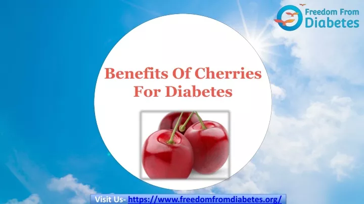 benefits of cherries for diabetes