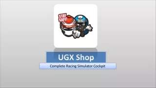 Home Flight Simulator Cockpit Kit by UGX Shop