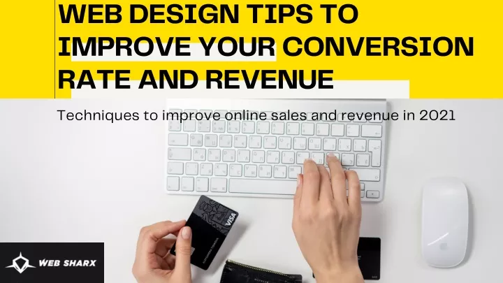 web design tips to improve your conversion rate