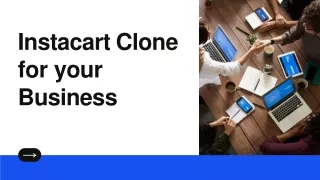 Instacart Clone for your Business | Appdupe