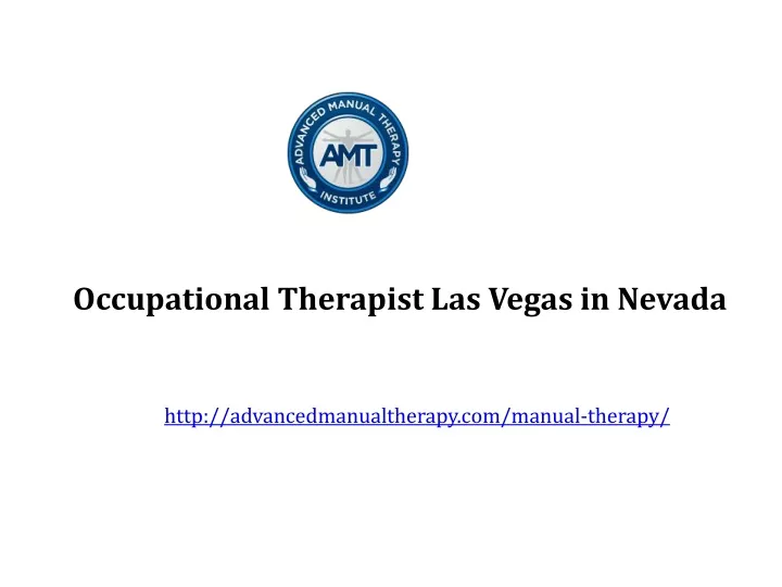 occupational therapist las vegas in nevada