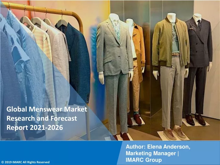 global menswear market research and forecast