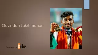 Sports Person In India Govindan Lakshmanan
