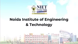 Top Computer Engineering College in UP India - NIET Greater Noida