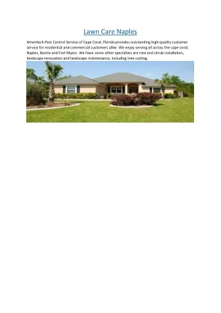 lawn care naples