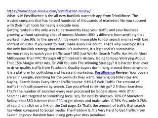 https www dope review com postifluence review