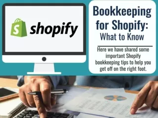 Bookkeeping for Shopify What to Know