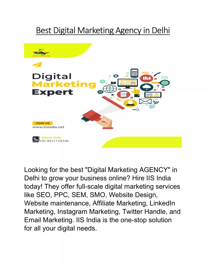 best digital marketing agency in delhi best