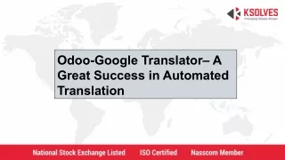 Odoo Google Translator