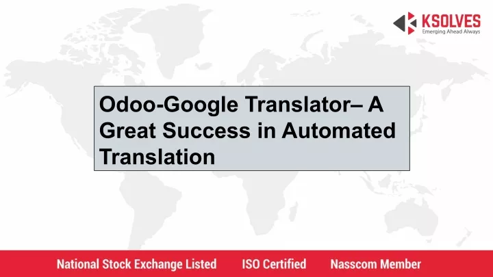 odoo google translator a great success