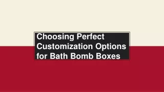 Bath bomb Packaging