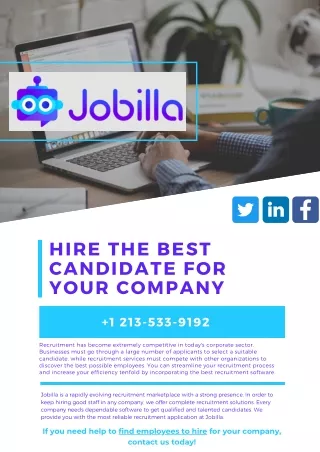 Hire the Best Candidate for Your Company