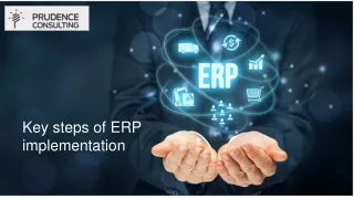Key steps of ERP implementation