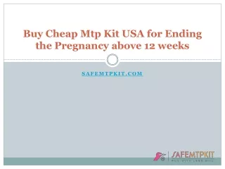 Buy Cheap Mtp Kit USA