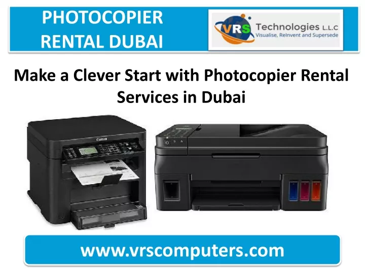 photocopier rental dubai