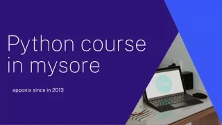 python course in mysore