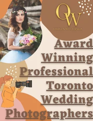 Award Winning Professional Toronto Wedding Photographers