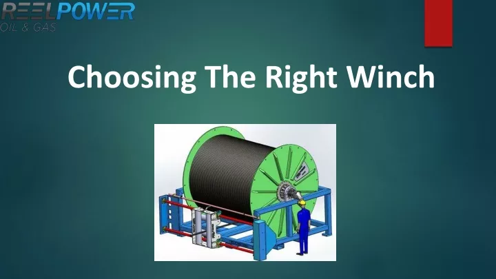 choosing the right winch