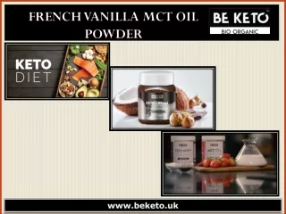 French Vanilla MCT Oil Powder