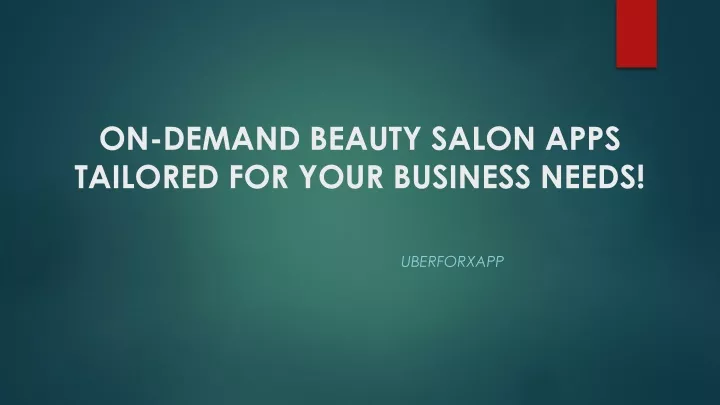on demand beauty salon apps tailored for your business needs