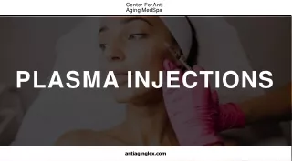 Plasma injections face at Centre For Anti-Aging Med Spa