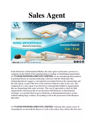 sales agent