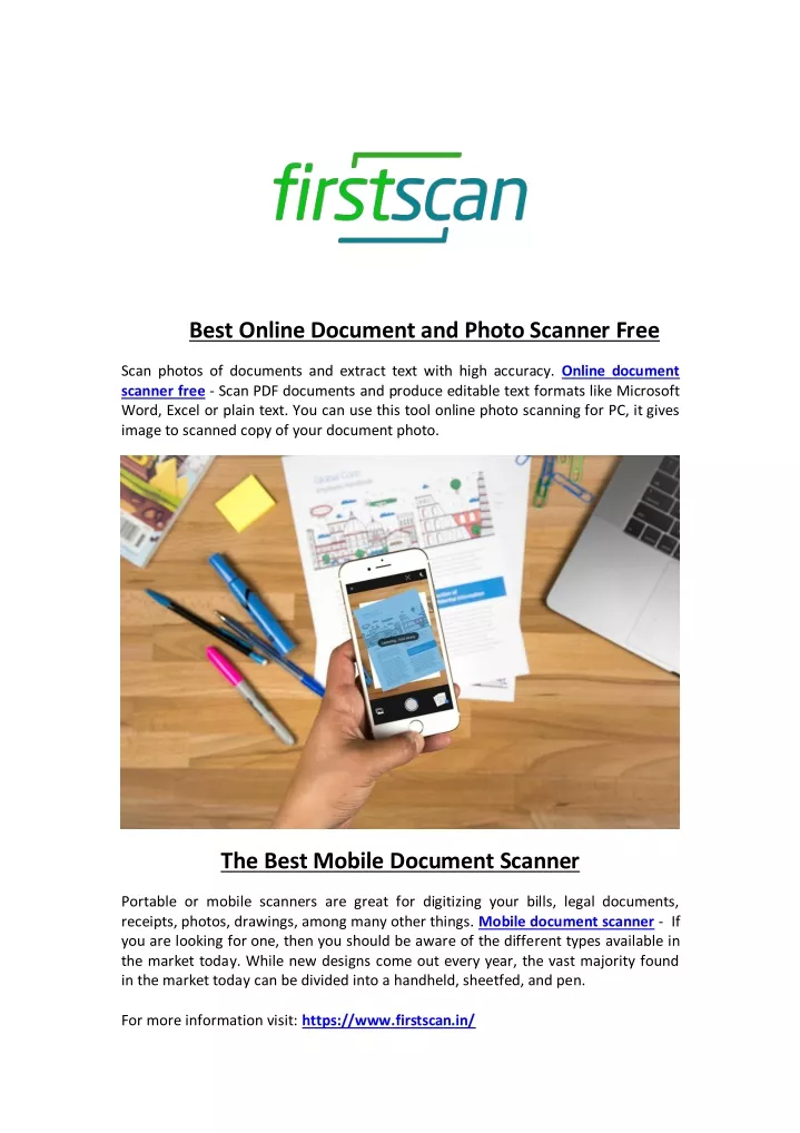 best online document and photo scanner free