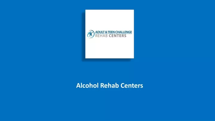 alcohol rehab centers