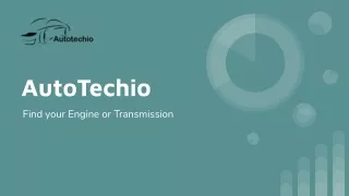 autotechio remanufactured transmission