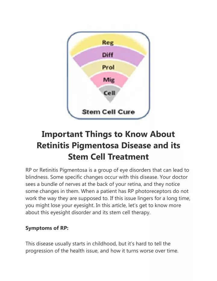 important things to know about retinitis