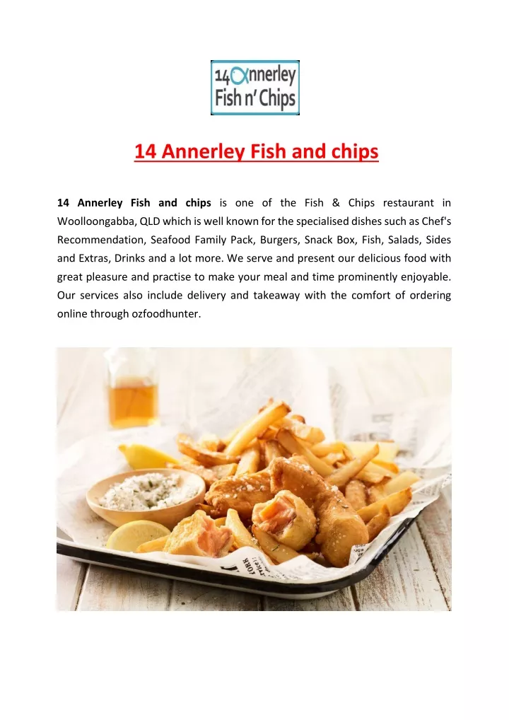 14 annerley fish and chips 14 annerley fish