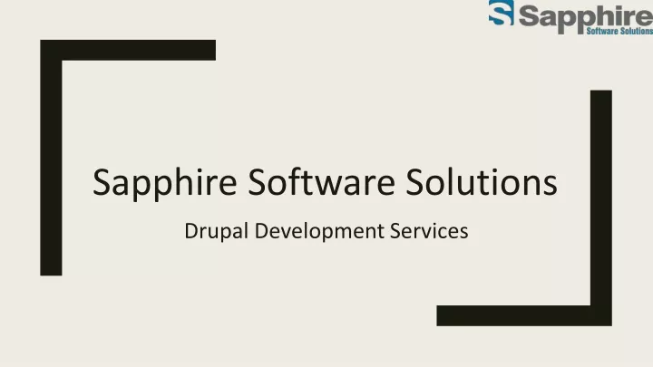 sapphire software solutions