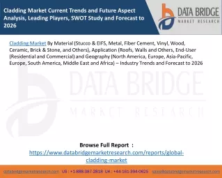 cladding market current trends and future aspect