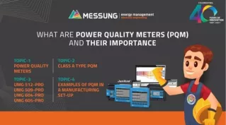 WHAT ARE POWER QUALITY METERS (PQM) AND THEIR IMPORTANCE