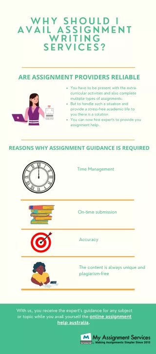 why should i avail assignment writing services